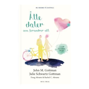 Coverbilde av 'Åtte dater som forandrer alt' av Dr. John Gottman, en veiledning for å revitalisere parforhold.