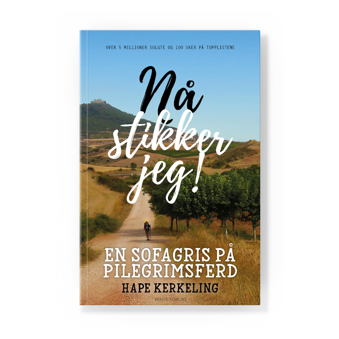 Coverbilde av 'Nå stikker jeg!' av Hans-Peter Kerkeling, inspirerende reise langs El Camino.