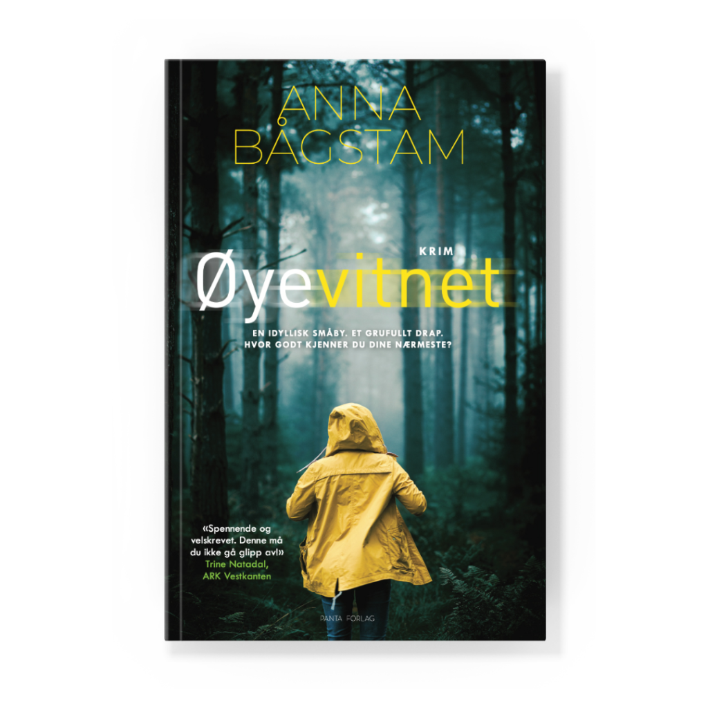 Coverbilde av 'Øyevitnet' av Anna Bågstam, en fengslende krimthriller fra Mordene i Lerviken-serien. Finnes i både pocket og e-bok