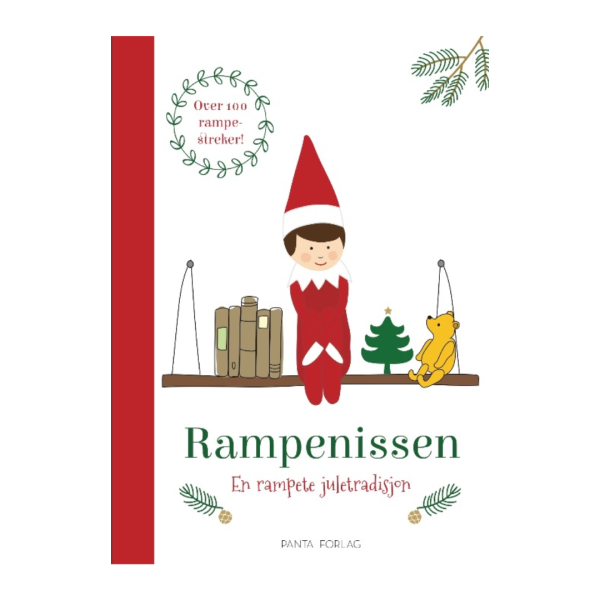 Coverbilde av 'Rampenissen – en rampete juletradisjon', en bok full av morsomme rampestreker for hele familien.