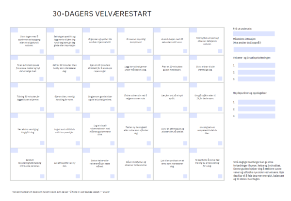 Gode vaner 2025 pakke